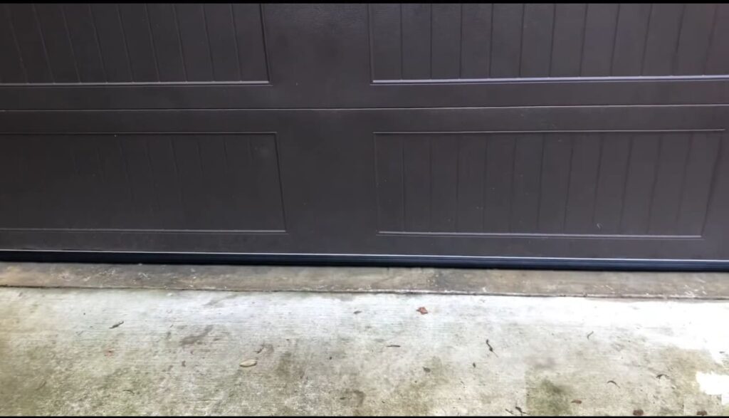 Fixing Garage Door Side Gaps