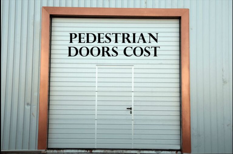 Garage Door pricing: With and Without Pedestrian Door