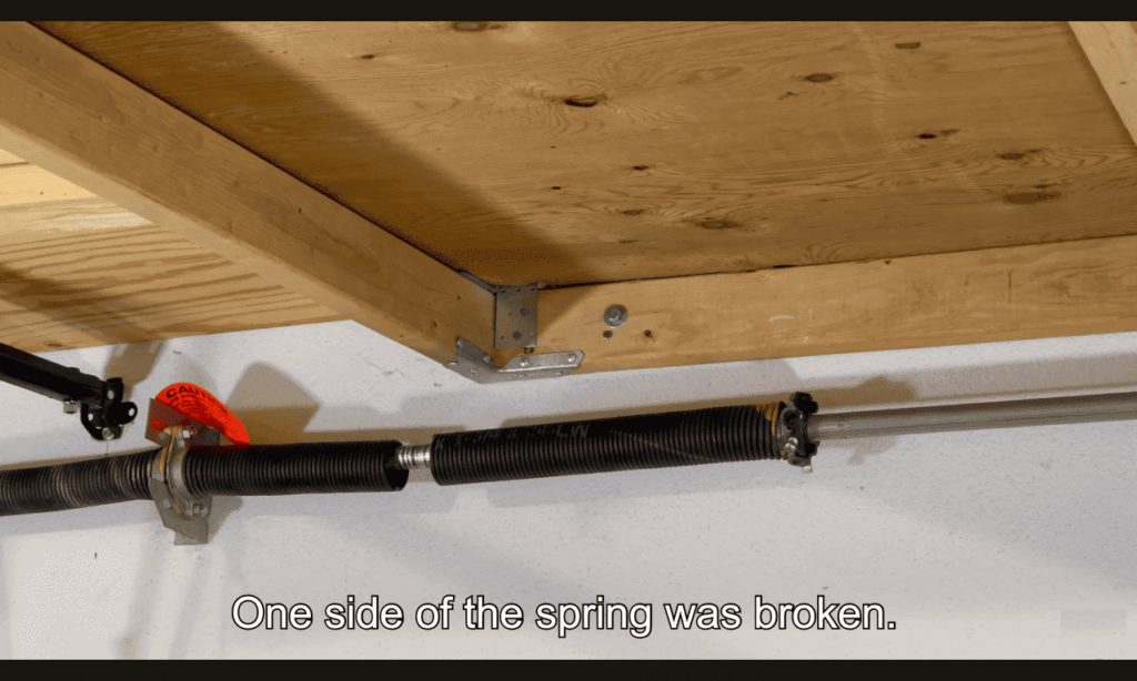 True Cost to Replace a Broken Garage Door Spring