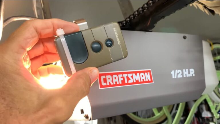 Easy Steps for Craftsman Garage Door Opener Programming