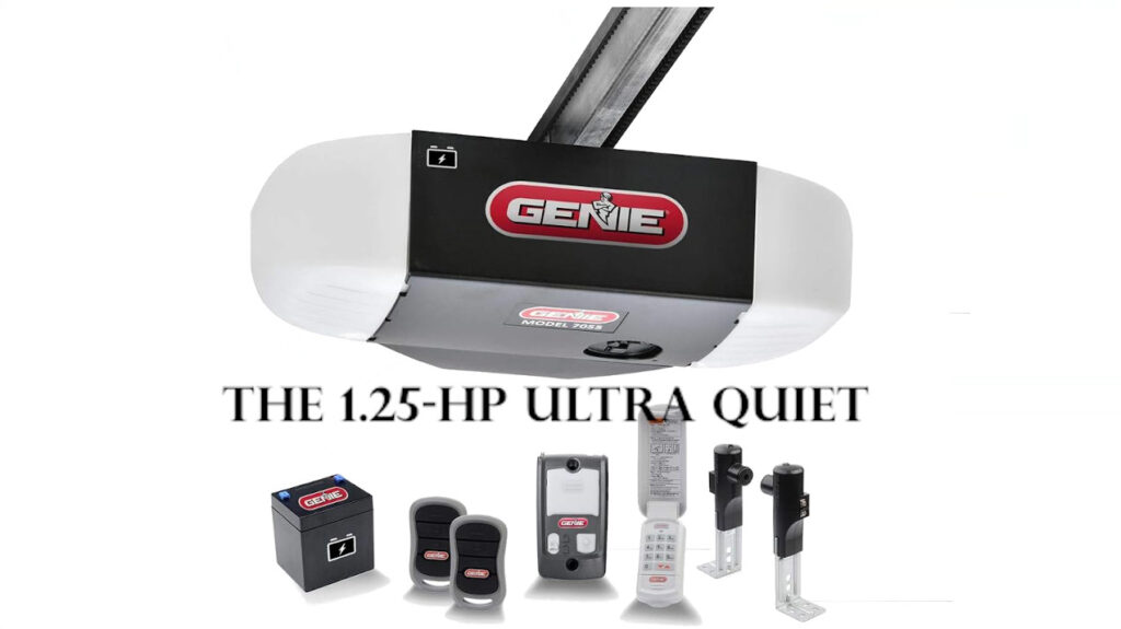 Genie Garage Door Openers the 1.25 HP Ultra Quiet